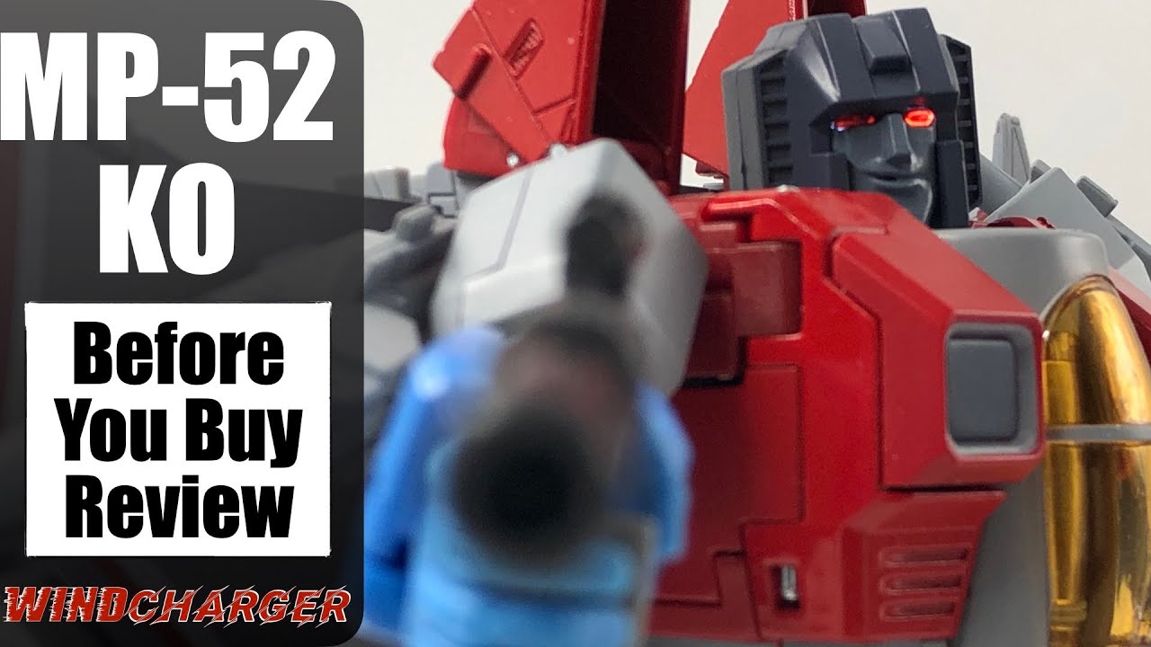 Transformer Masterpiece Review: MP-52 KO Starscream