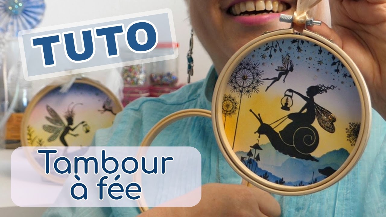 TUTO SCRAP : Tambour &agrave; f&eacute;e | Scrapitude