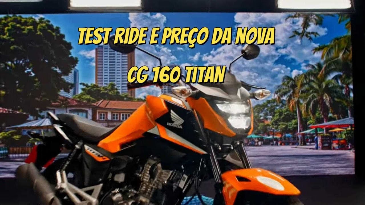 Test Ride CG 160 Titan 2025