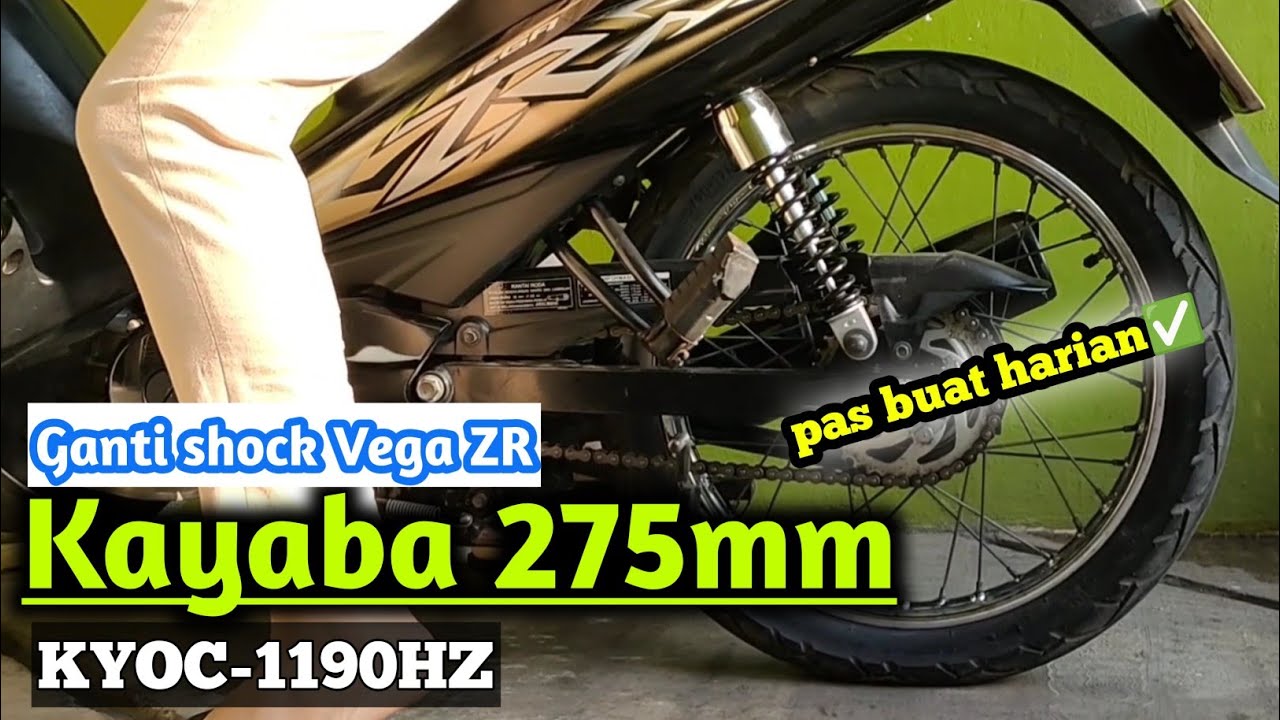 SHOCK Untuk Vega ZR | KYB KYOC-1190HZ 275mm‼️