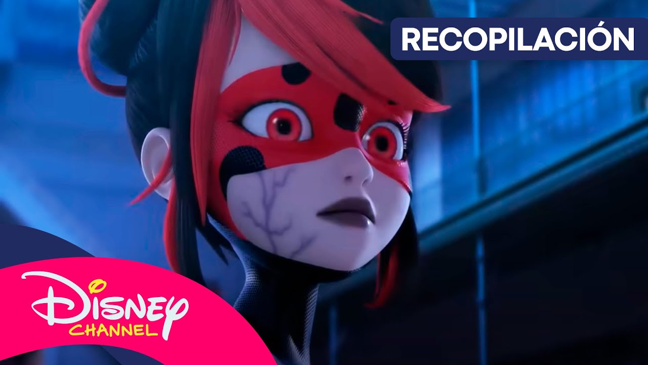 Mejores momentos de Miraculous World Paris: Las aventuras de Shadybug y ClawNoir | @disneychannelES