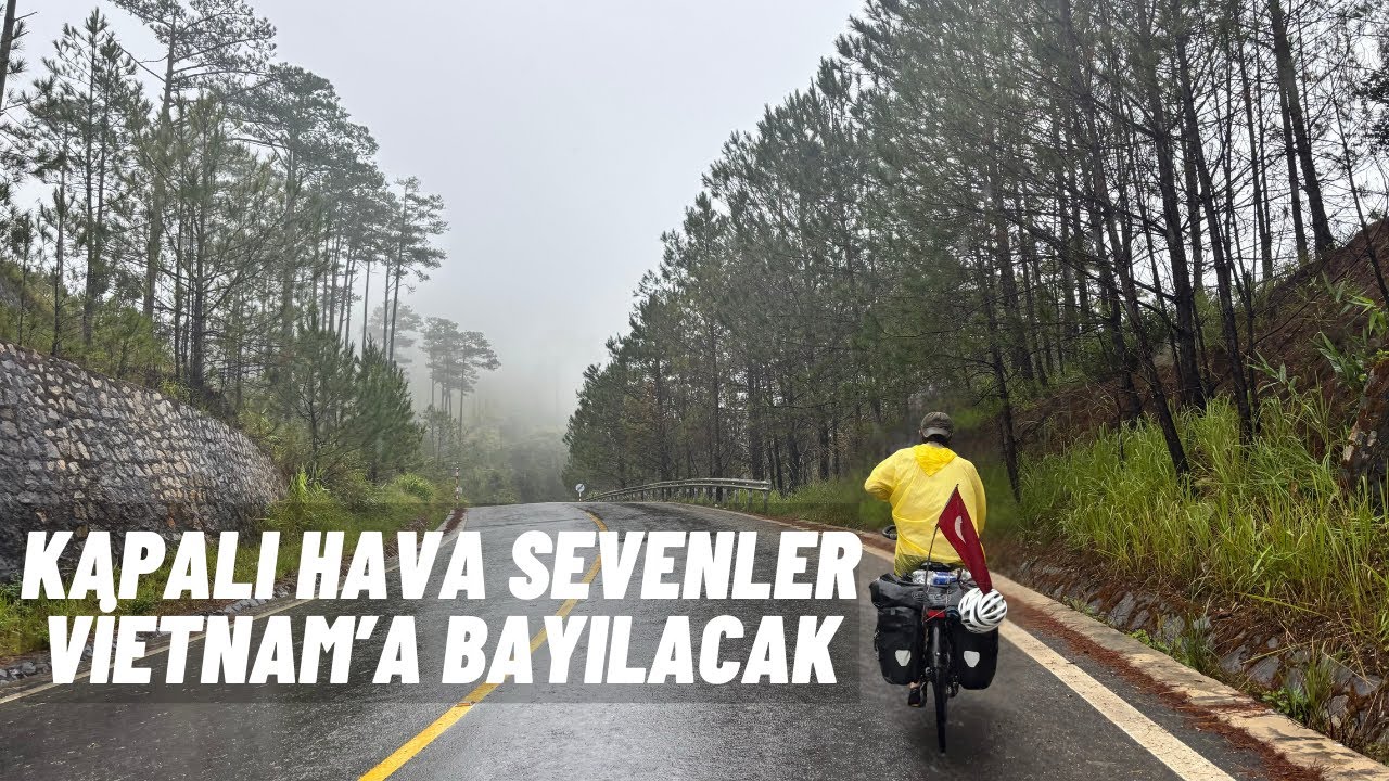 YOLUNUZU MUTLAKA BURAYA DÜŞÜRÜN! DA LAT - VİETNAM🇻🇳 (Asya Bisiklet Turu #26) #bisikletturu #vietnam