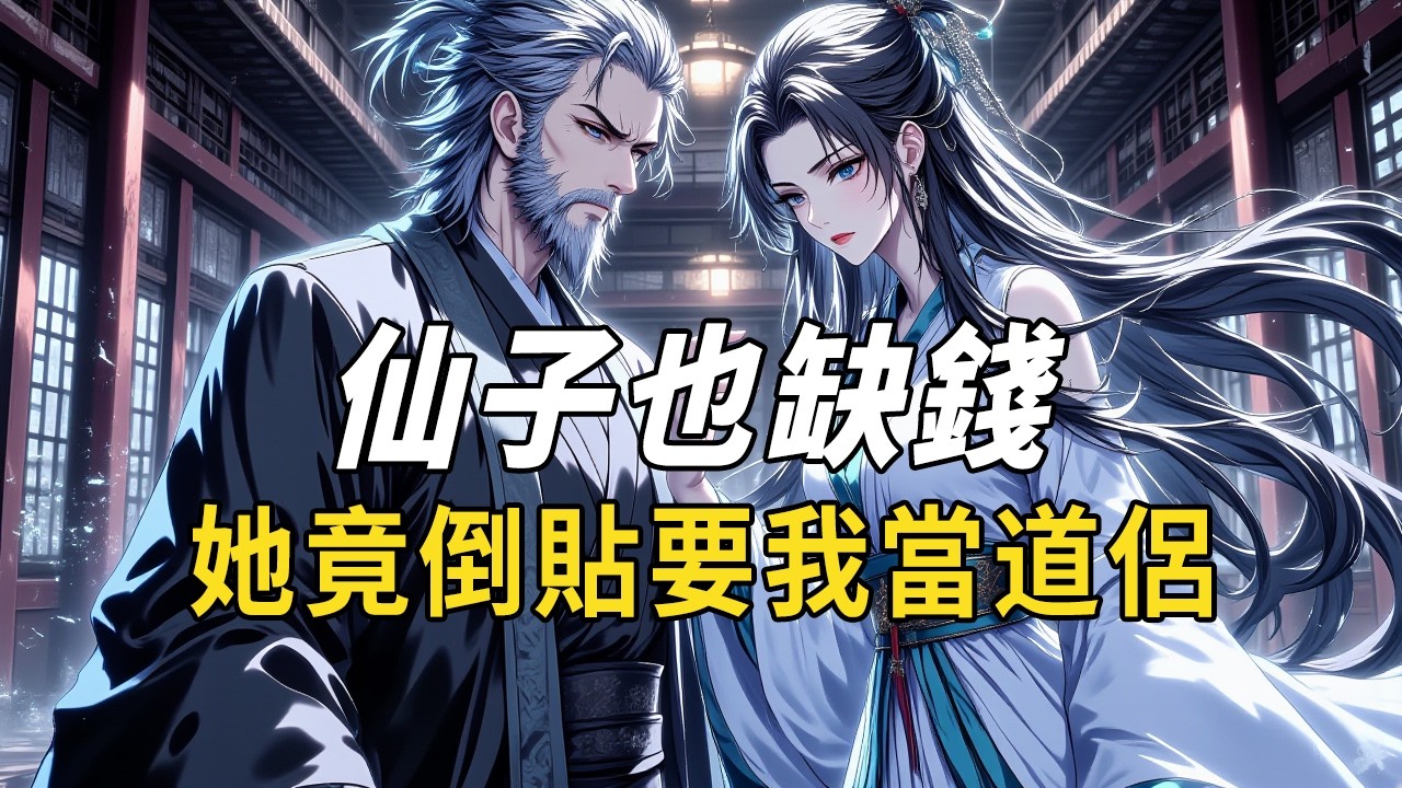 《仙子也缺錢？她竟倒貼要我當道侶》49歲煉氣三層，被嘲時日無多。昔日公主、煉氣十大絕色楚夢幽卻去而復返，俯身耳語：「1000靈石，與你結緣一日。」為證非虛，他捧起那張清純絕美的臉，吻了上去……