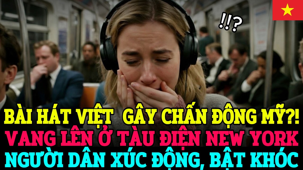 NHẠC VIỆT NAM GÂY SỐC MỸ! VANG LÊN TRÊN TÀU ĐIỆN NEW YORK, CẢ THÀNH PHỐ XÚC ĐỘNG RƠI LỆ!