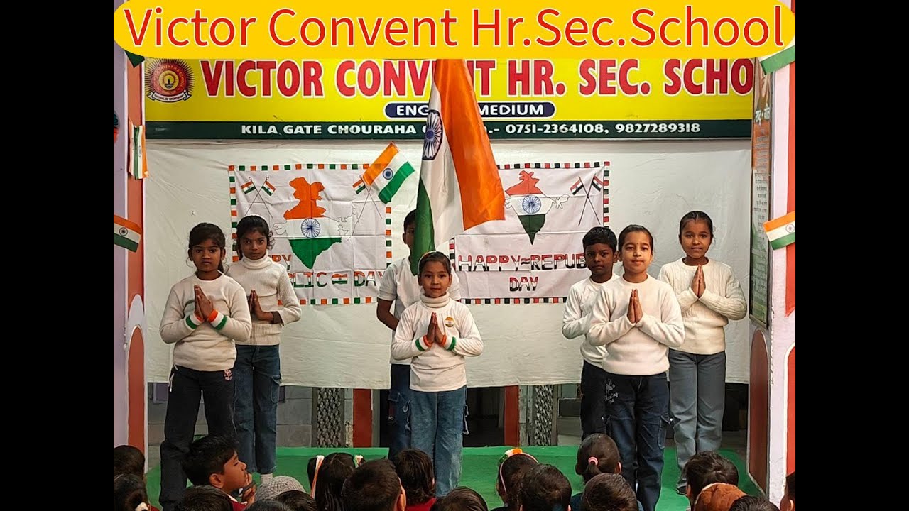 Suno Gaur Se Duniya Walo DANCE COVER Victor Convent Hr.Sec School Student Performance #26january