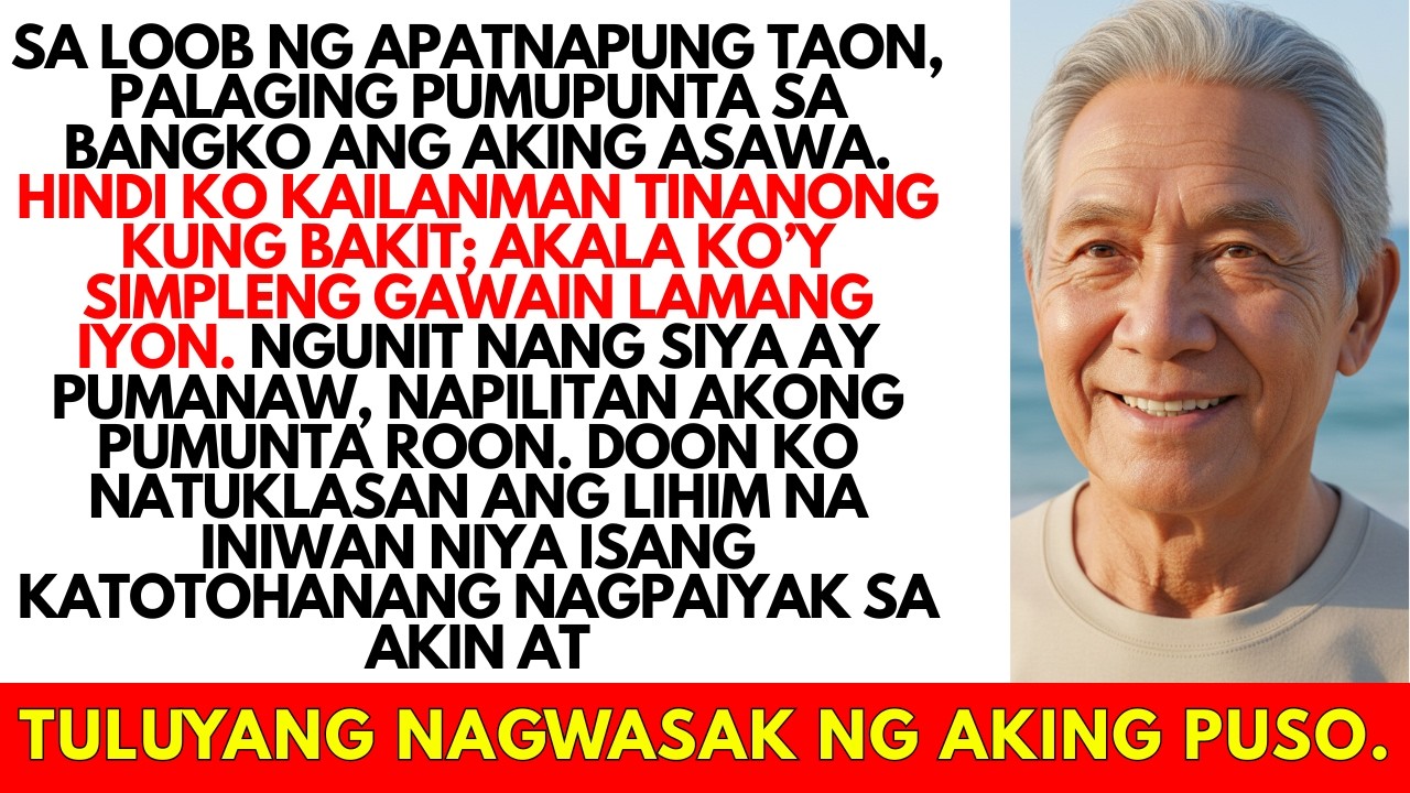 Tuwing Huwebes sa Bangko ang Asawa Ko sa loob ng 40 Taon—Nang Pumanaw Siya, Nalaman Ko ang Dahilan