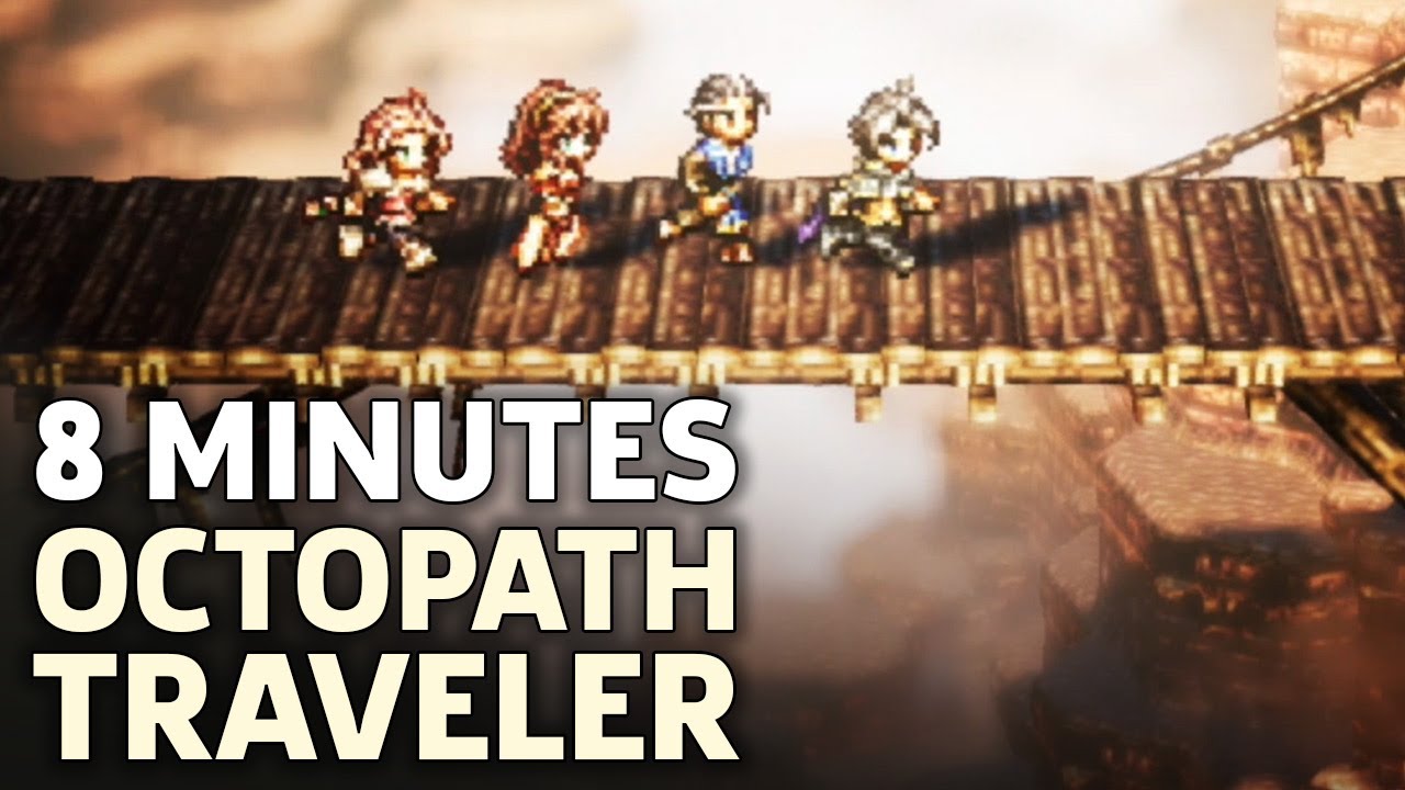 8 Minutes Of Octopath Traveler Gameplay
