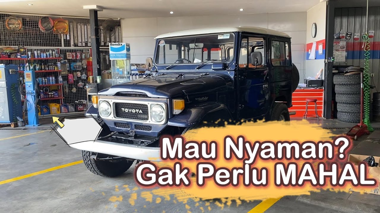 hardtop tetap nyaman meskipun perbaikan dengan minim budget