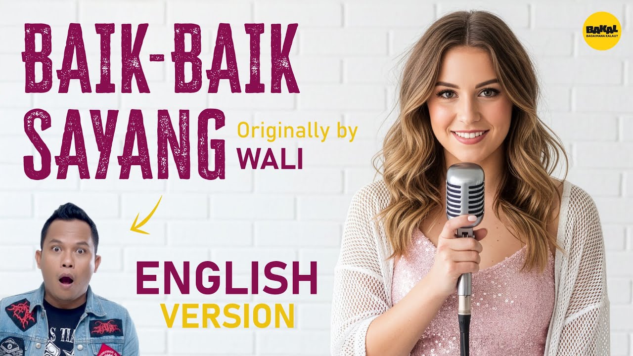 BAIK-BAIK SAYANG - English AI Cover (Originally by WALI) - Cover Bahasa Inggris pakai AI