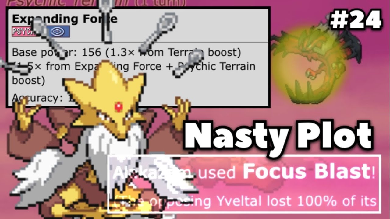 NASTY PLOT MEGA ALAKAZAM WAS TOO STRONG | Megas All the Way to ZA #24