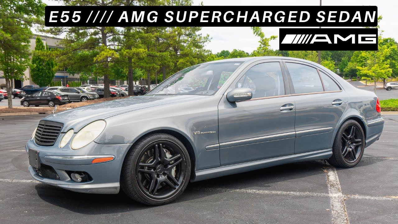 Mercedes E55 AMG First Drive and Features!