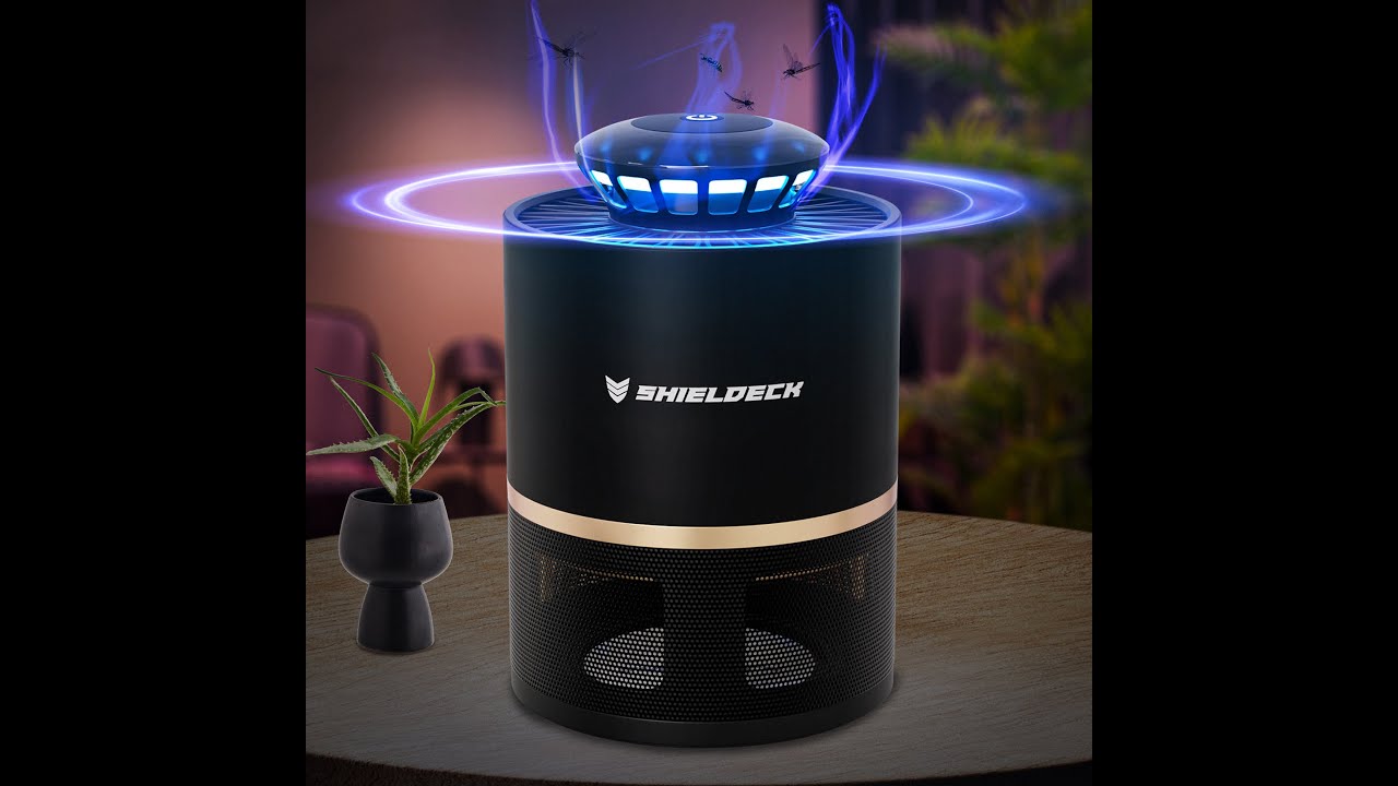 Shieldeck GlowTrap - The Ultimate Indoor Insect Trap - Catch & Kill Flying Insects