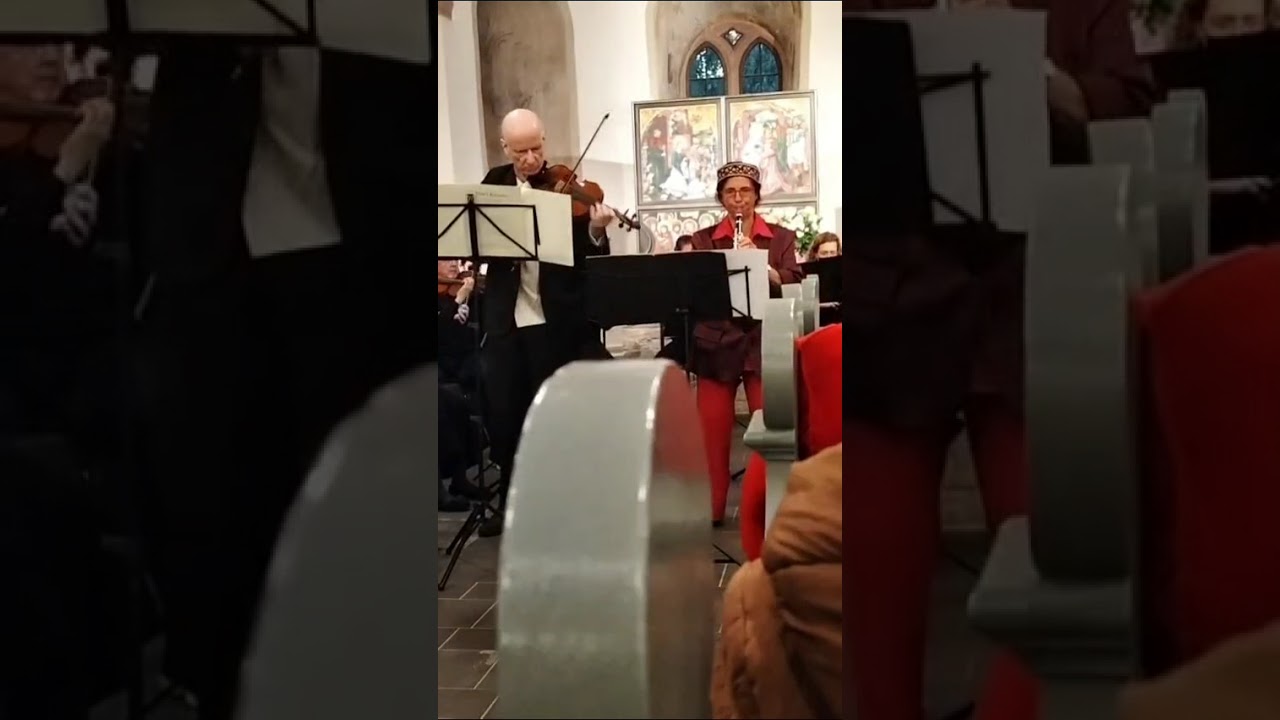 Irith Gabriely, Christoph Schmidt und das Dornbusch Streicher Ensemble,  Bach Doppelkonzert D- Moll 