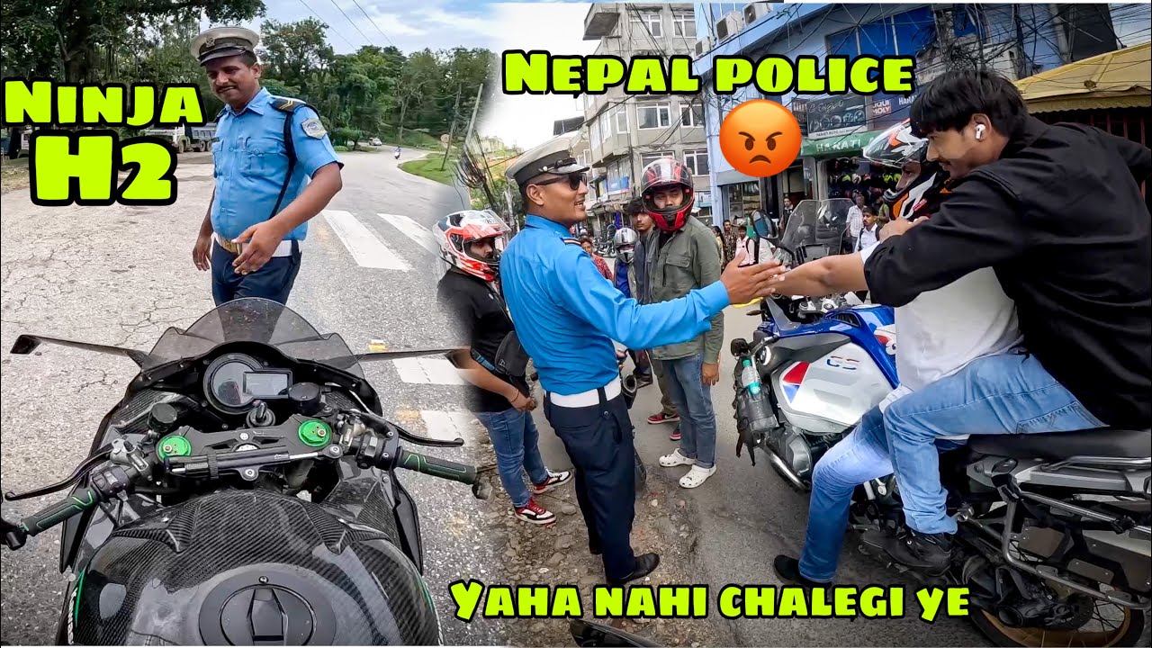 Nepal Police ne pehle hi din Ninja H2 ko rok liya Kathmandu mai 😱 ab aage nahi jayegi ye 🙏🏻