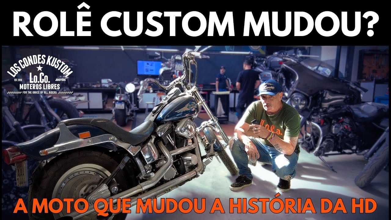 O Rolê Custom tá mudando? - Uma Harley FXST vai ressucitar - Los Condes Kustom