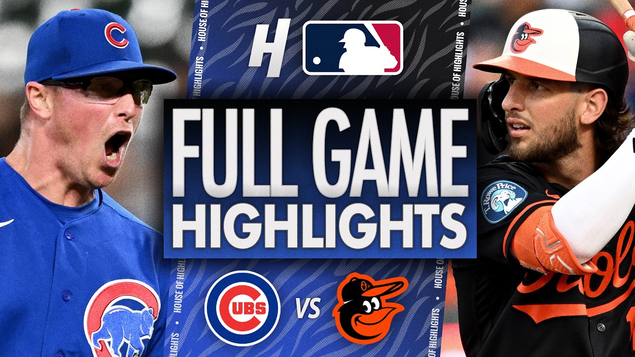 Chicago Cubs &mdash; Baltimore Orioles: ЛУЧШИЕ МОМЕНТЫ МАТЧА 🔥 8 июля 2026 г., сезон MLB