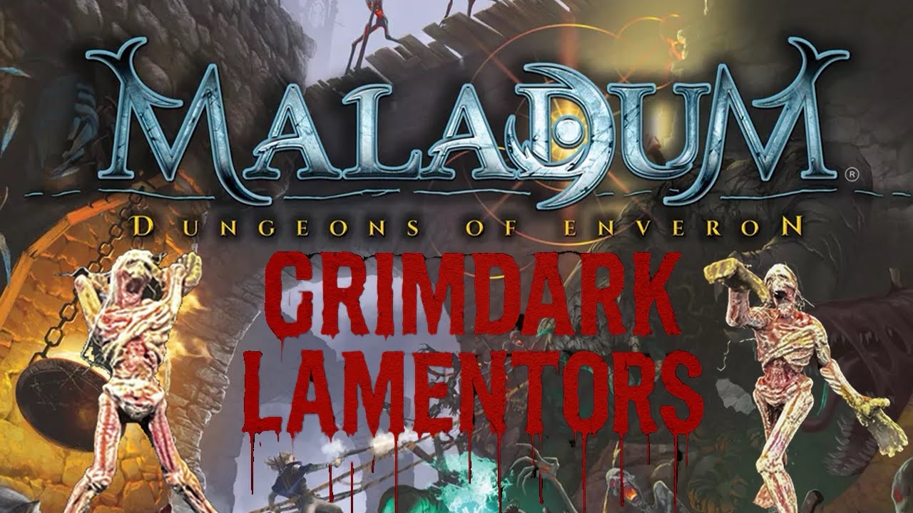 Painting Lamentors Without Magic – Gritty Undead for Maladum | SpeedPaint & Villainy Inks Tutorial