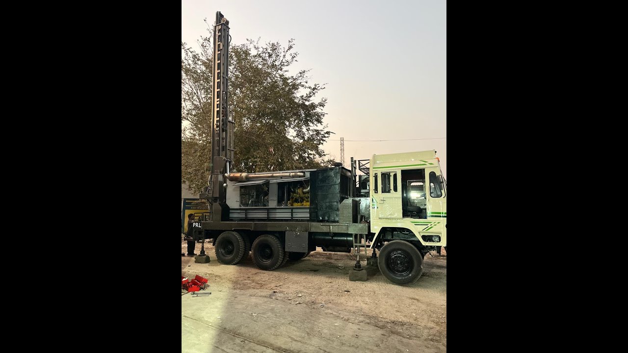 PRL 300 Meters Water Well Drilling Machine | Live Testing Successfully Completed