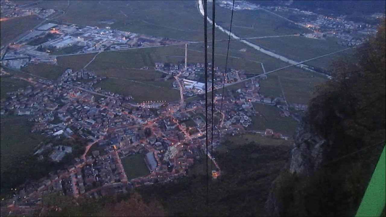 Funivia 7ATW Monte di Mezzocorona - Mezzocorona (TN) - risalita e discesa integrali