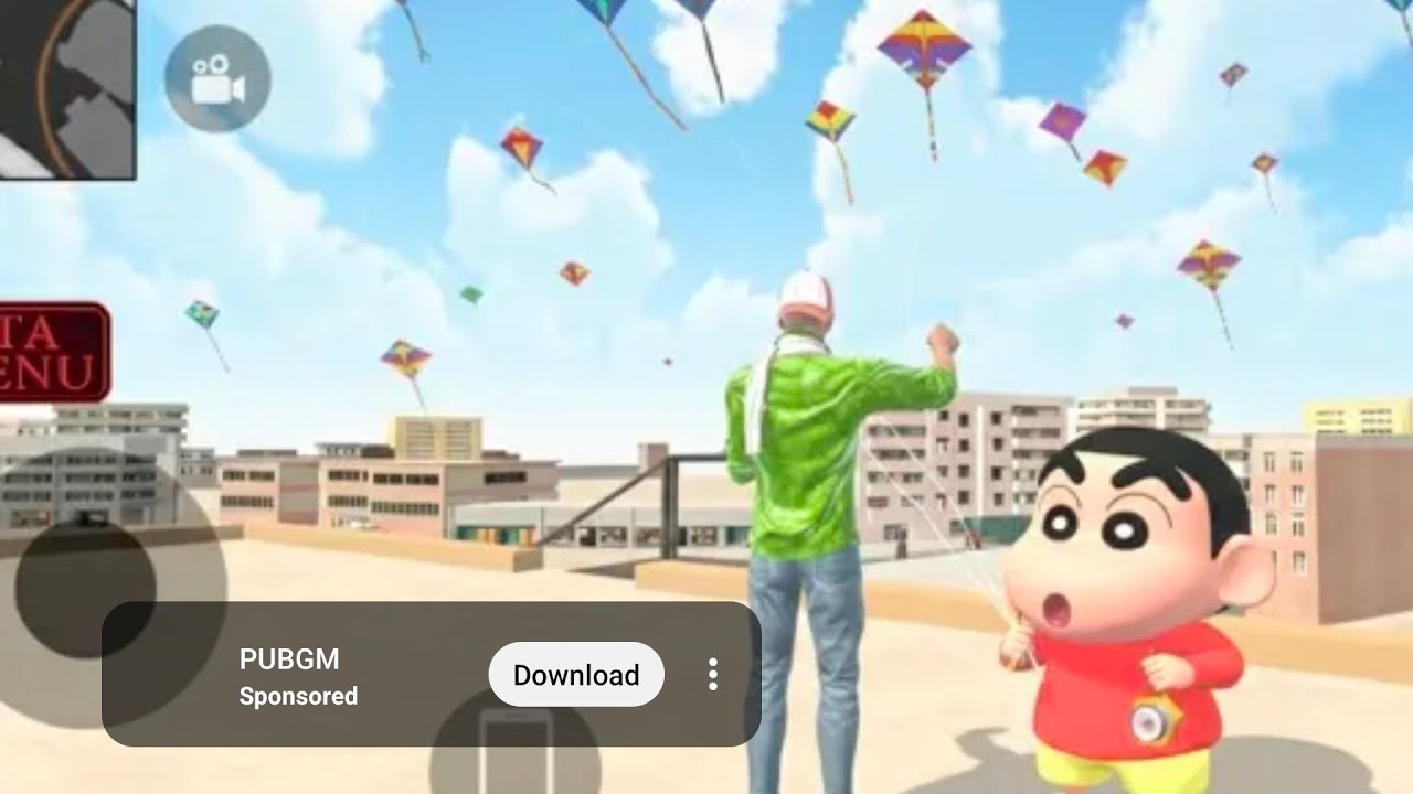 🪁 Franklin and shinchan purchase new kite 💥🤩 lndian auto simulator 