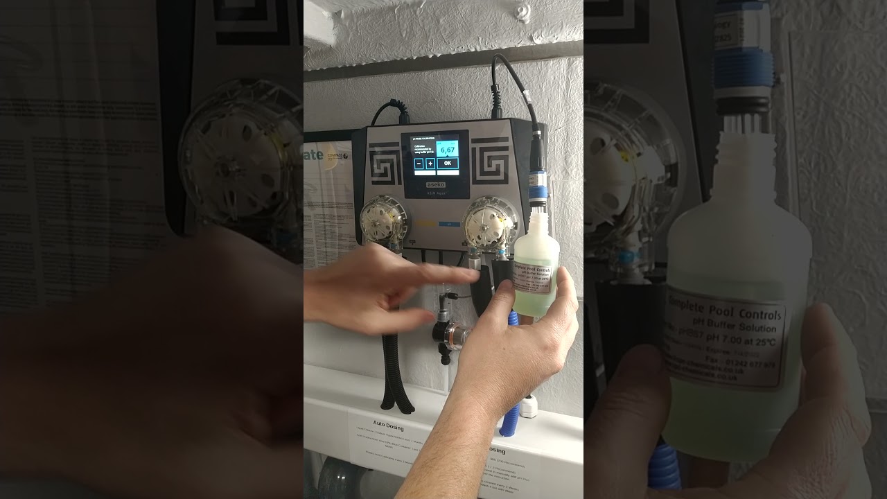 compass pool - dosing calibration