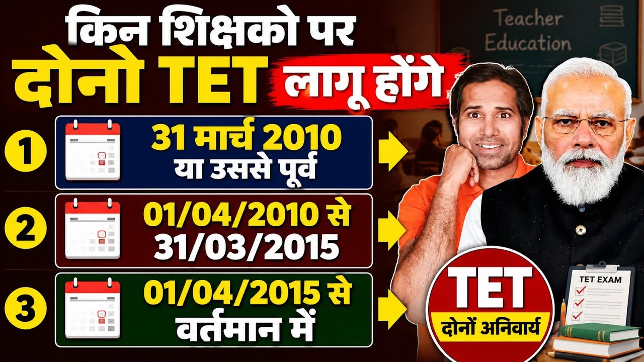 प्रमोट हुए शिक्षको को कौन कौन से TET करने पड़ेंगे । सरकार ने जारी किया आदेश। TET news today#tetlatest