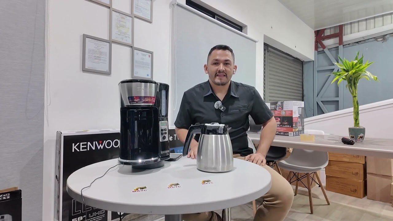 Cafetera Black & Decker CM2046S-LA: Información y Características | #MAYC Soluciones ☕✨