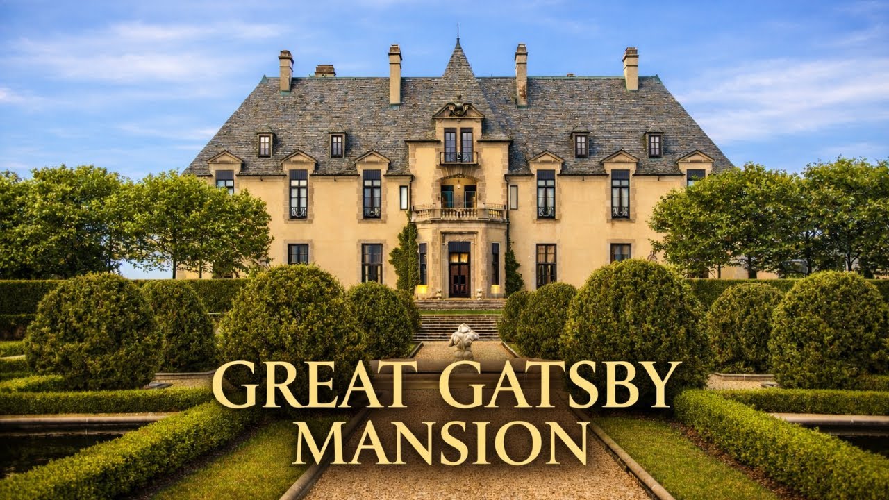 The Tragic Story Behind The Great Gatsby Mansion Harbor Hill in New York