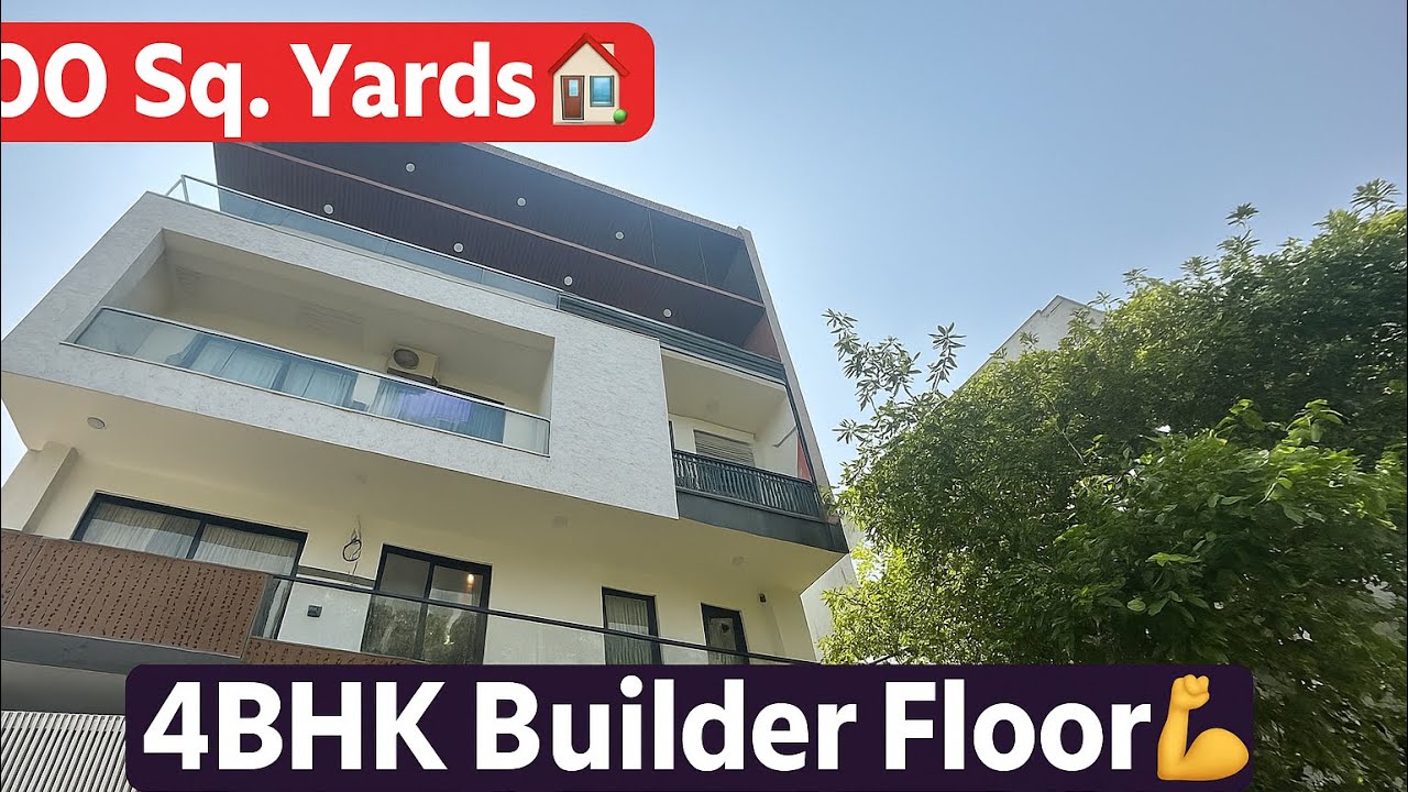 300 SQ. YARDS 4BHK BUILDER FLOOR IN ANSAL ESENCIA 😍|| SECTOR - 67 GURGAON 📍