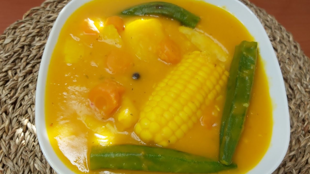 Vegetable soup Jamaican🇯🇲 style#vegetarianhealthysoup
