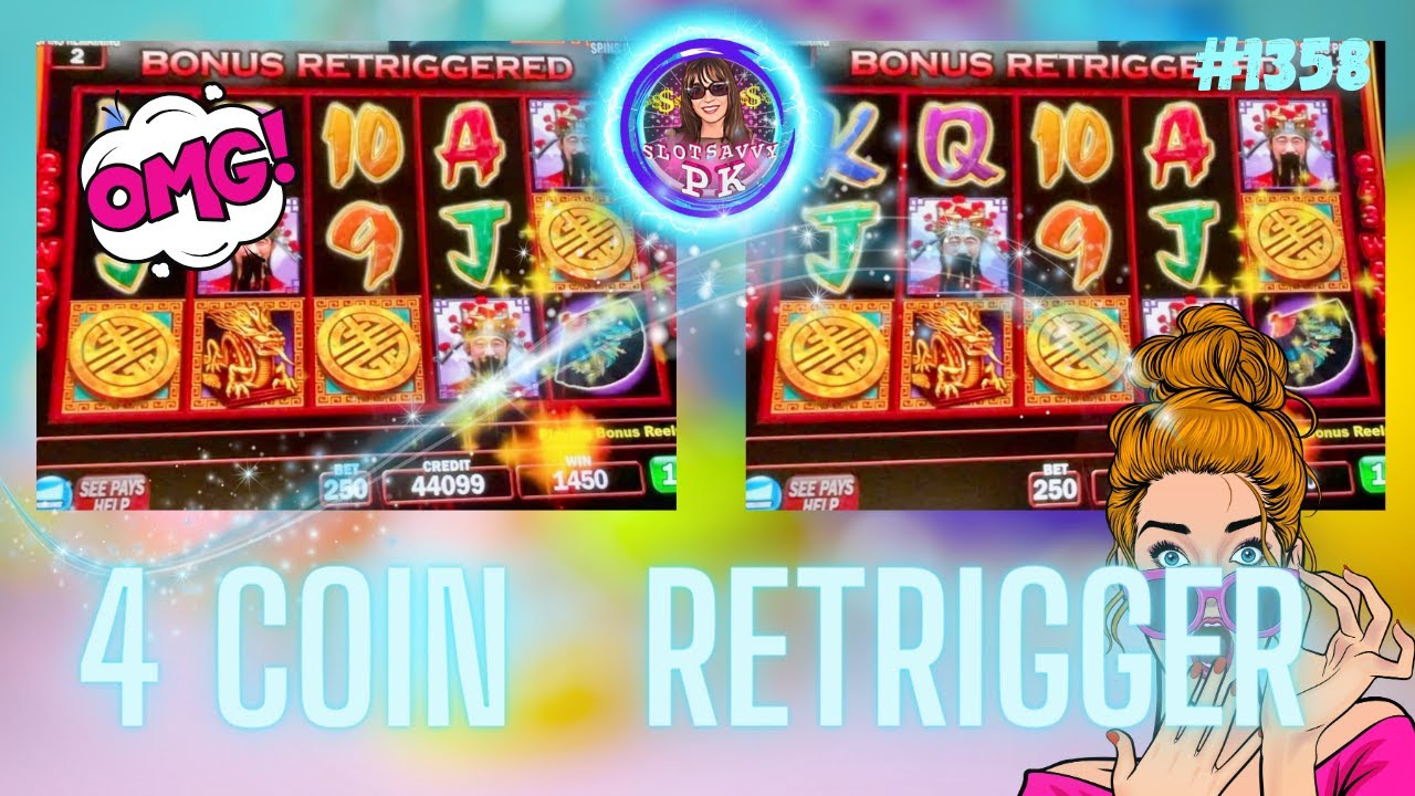 🔥🔥4 COIN & DRAGON 😎RETRIGGER at AOW Triple Fortune Dragon UNLEASHED #triplefortunedragonunleashed