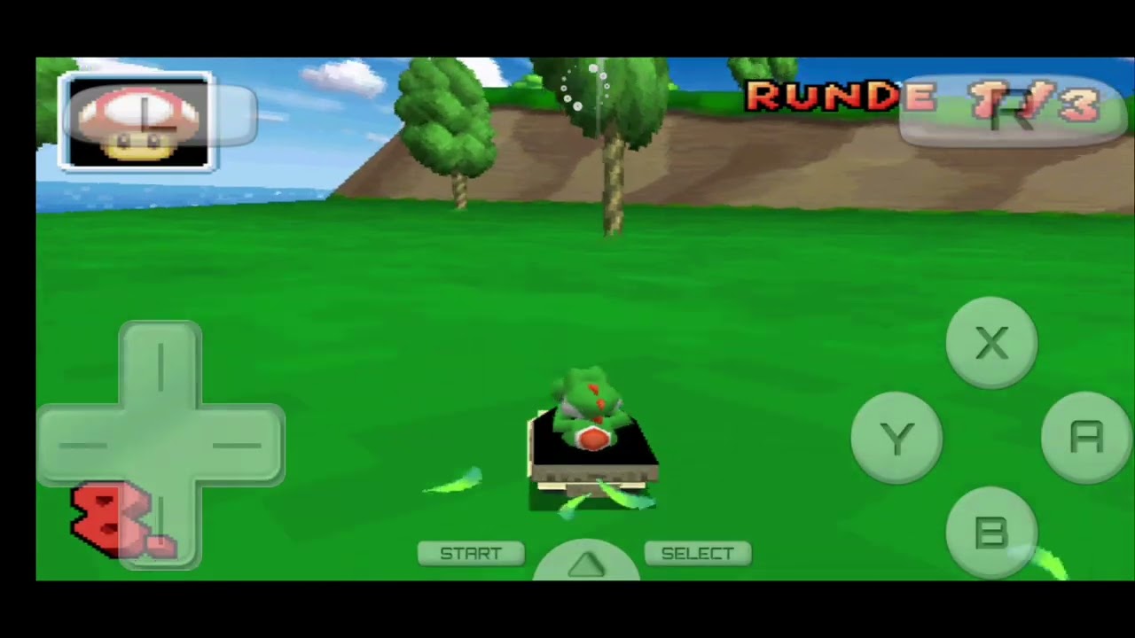 Some Mario Kart DS Glitches with Yoshi