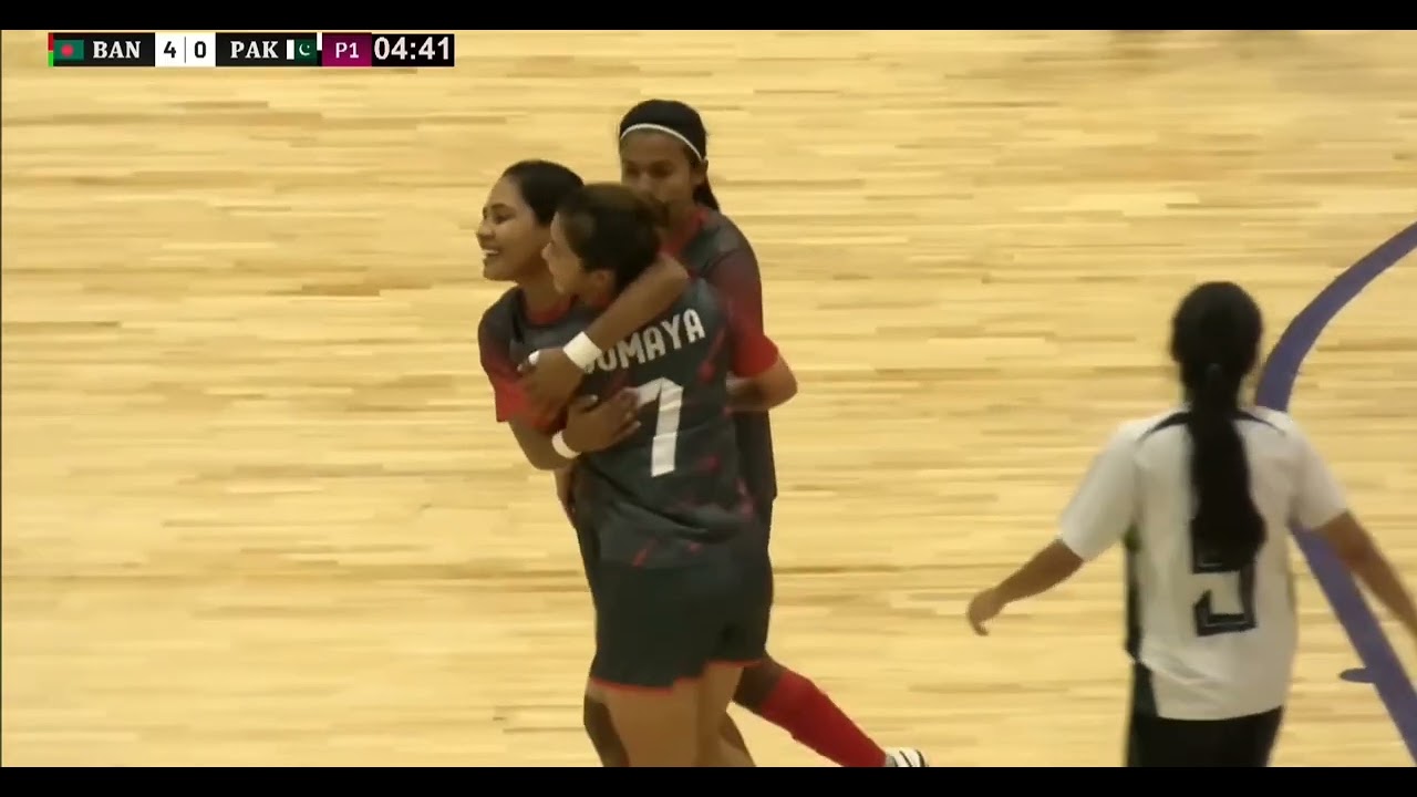 Bangladesh vs Pakistan 9-1 (SAFF Futsal) 2026