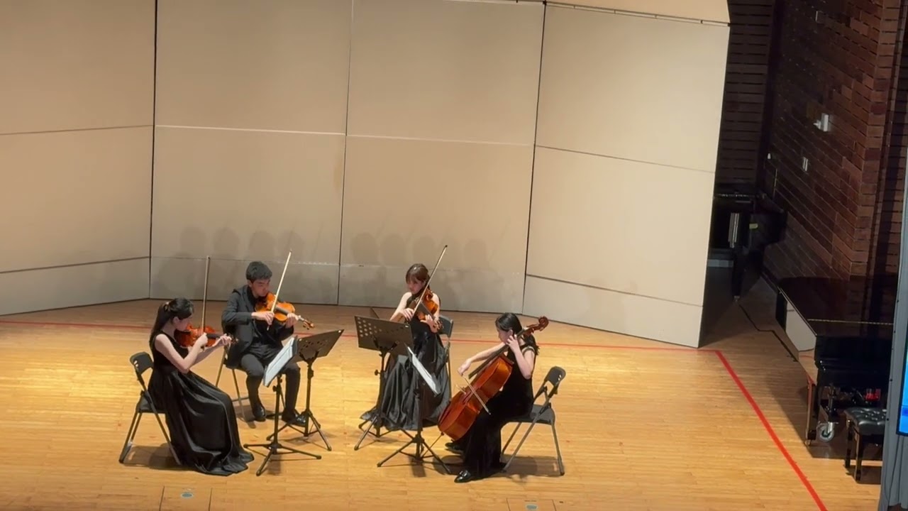 指定曲～ Mozart String Quartet No 6 in flat major