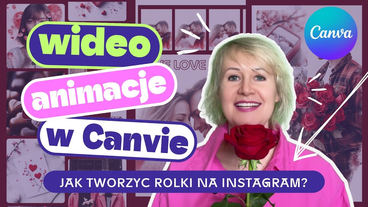 Jak szybko tworzyć rolki na Instagram 2025 w Canvie? - Canva dla początkujących Canva wideo animacje