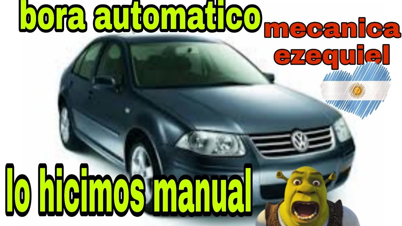vw bora de automatico a manual 💥👍😉🏁
