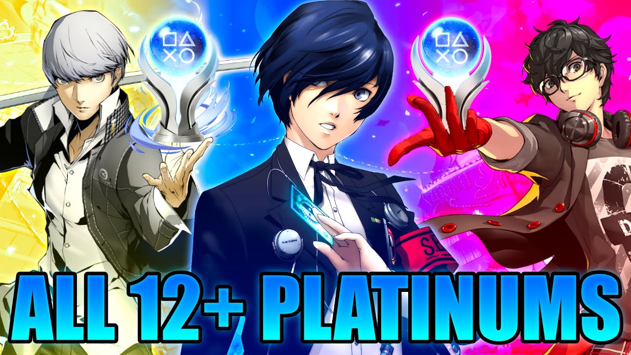 КАК Я ПОЛУЧИЛ *КАЖДУЮ* ПЛАТИНУ PERSONA НА PLAYSTATION!