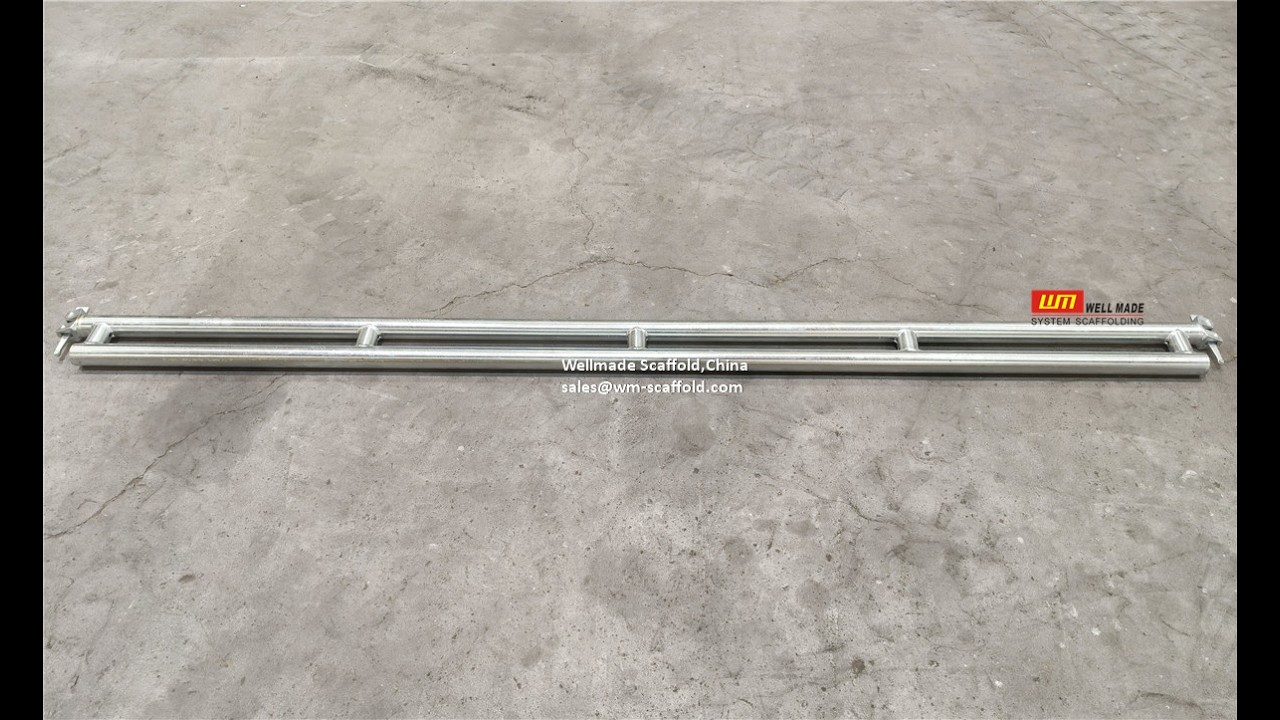 Scaffold Ledger Truss O Type Ringlock Double Bridging Ledger