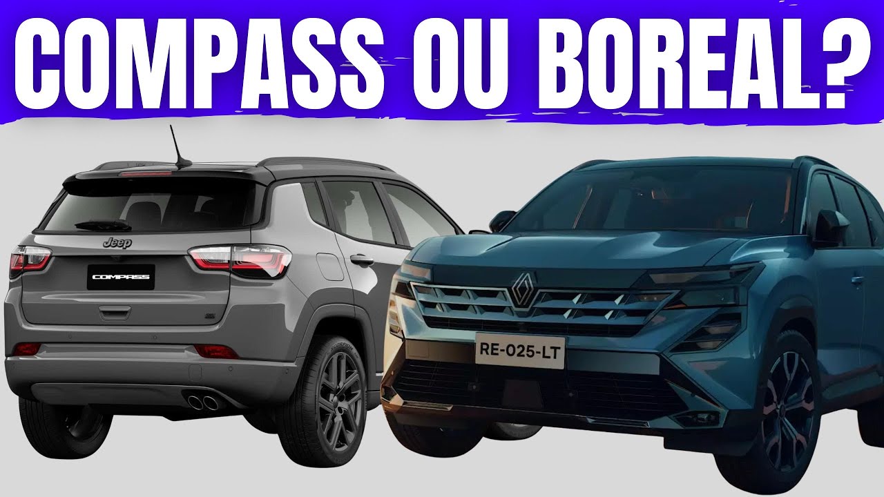 COMPARATIVO! NOVO RENAULT BOREAL 2026 VS JEEP COMPASS 2026! QUAL É A MELHOR ESCOLHA?