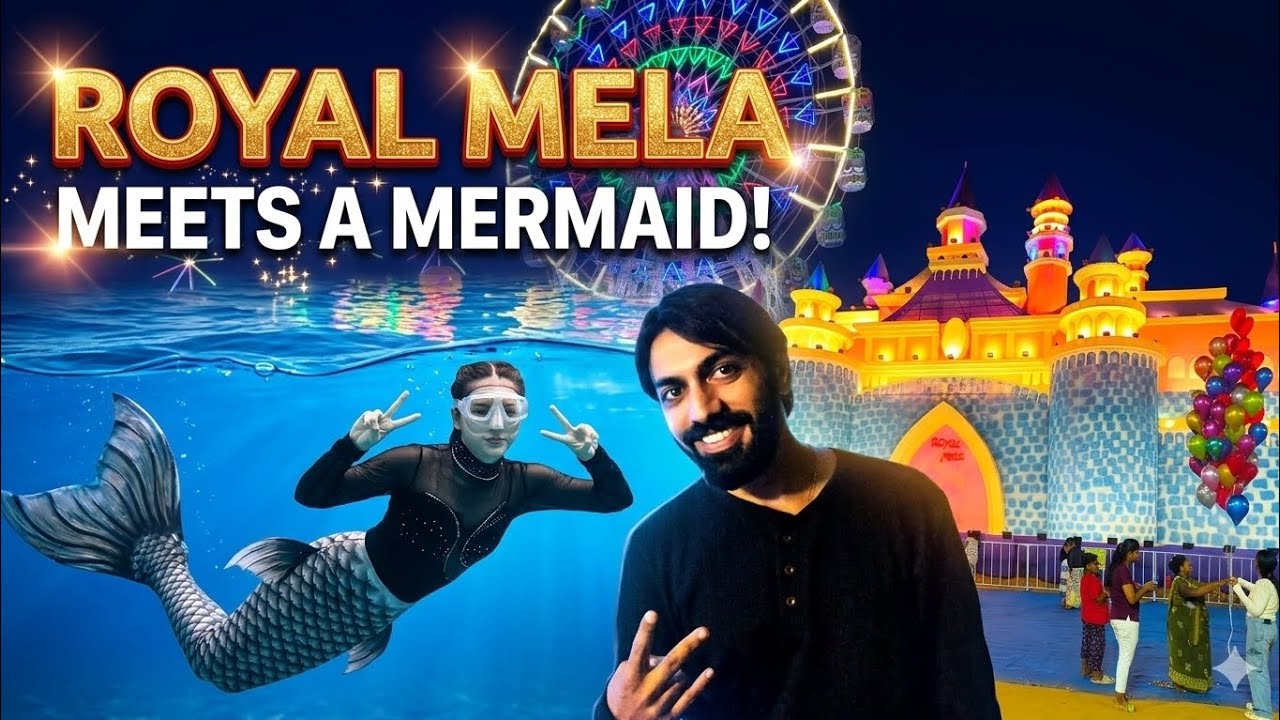 Royal Mela || Mermaid ||  #royalmela #mermaid #vadodara #vlog #mela #vadodaravlogs 