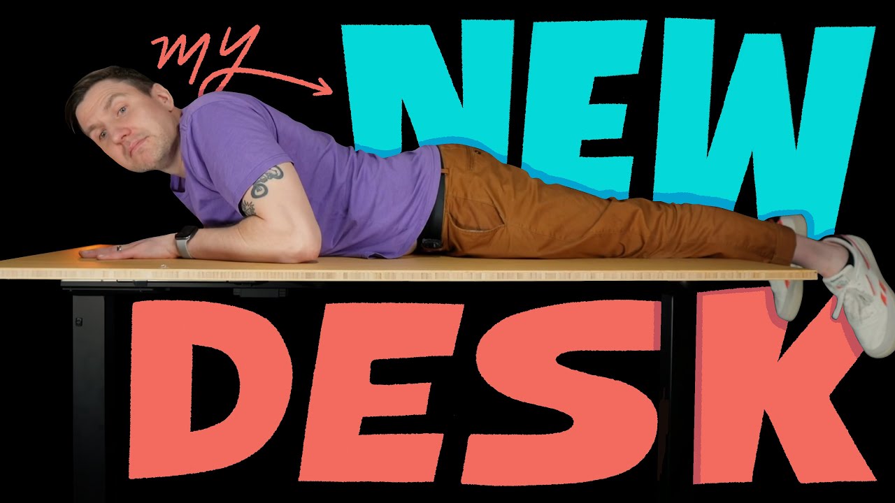 I found the best budget-friendly standing desk for illustrators - FlexiSpot E5 Review