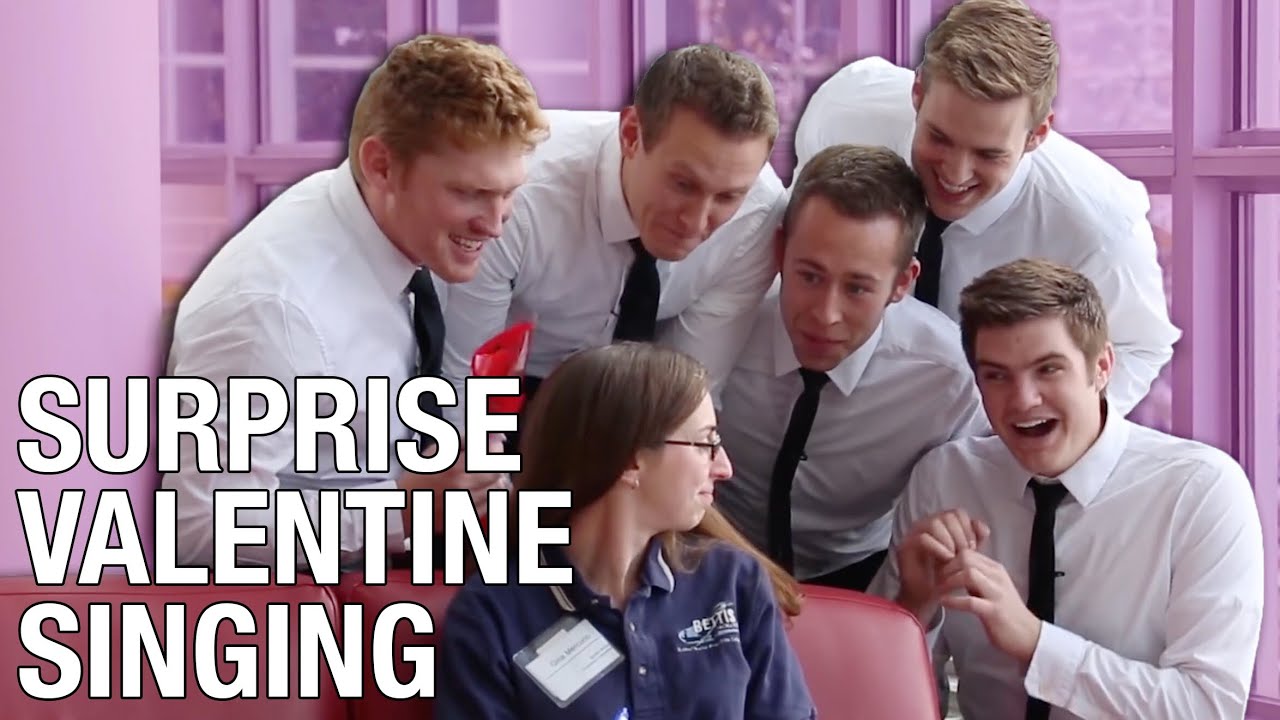 Valentine's Singing Prank