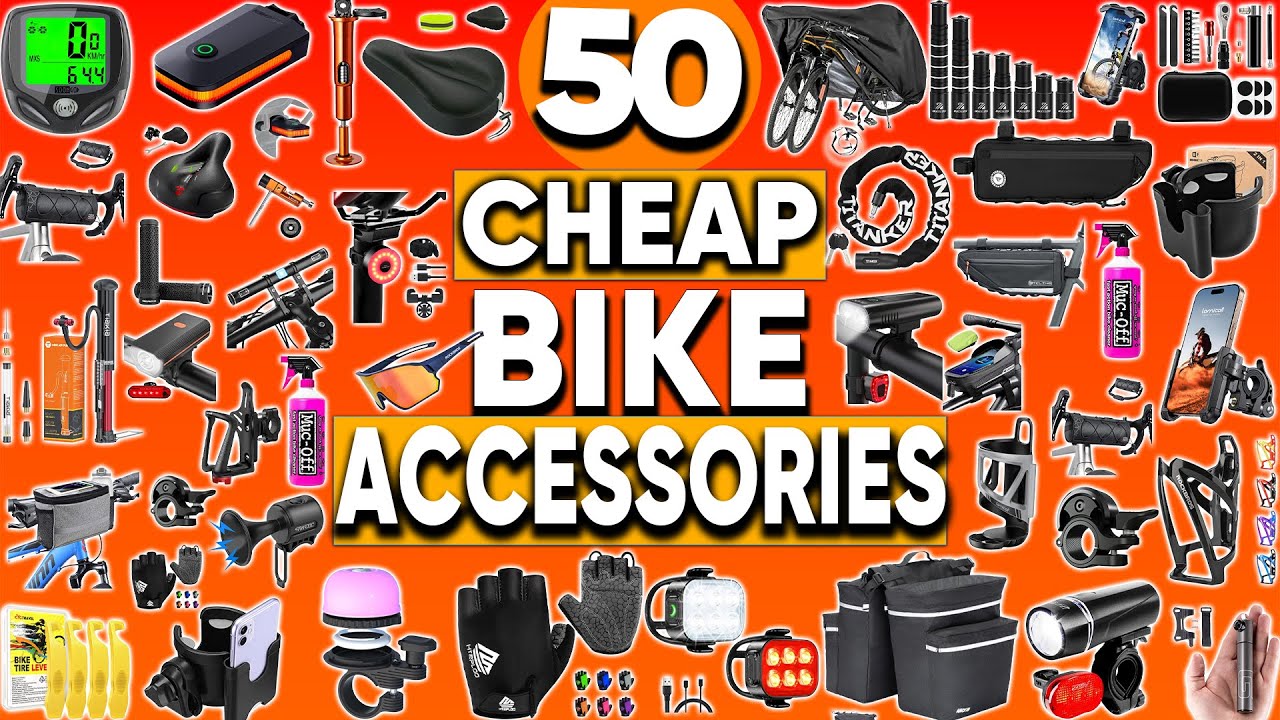 50 Cheap Bike Accessories on Amazon That Every Cyclist Must Have!