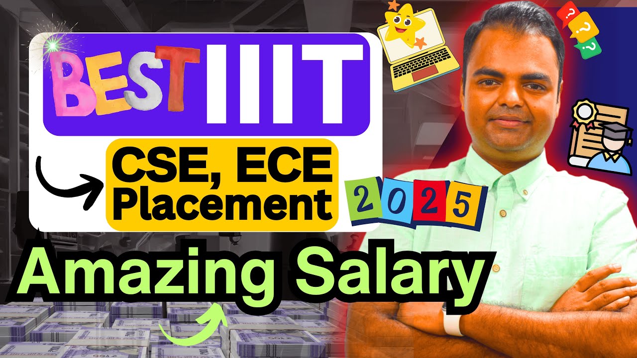 Top IIIT CSE ECE Placements 2025, Best IIIT BTech Placement Report 2025 #btech #btechcse #placement
