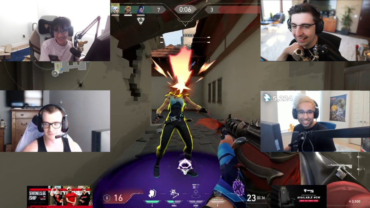Tenz 5 Stack With New SEN Roster (Shroud Zellsis Dapr Shahzam)