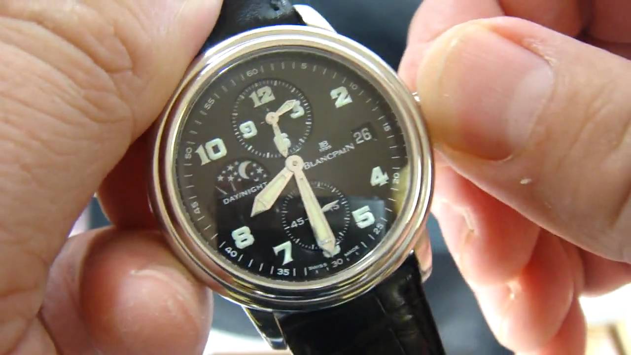 Blancpain Leman "Day Night" Dual Time Zone GMT