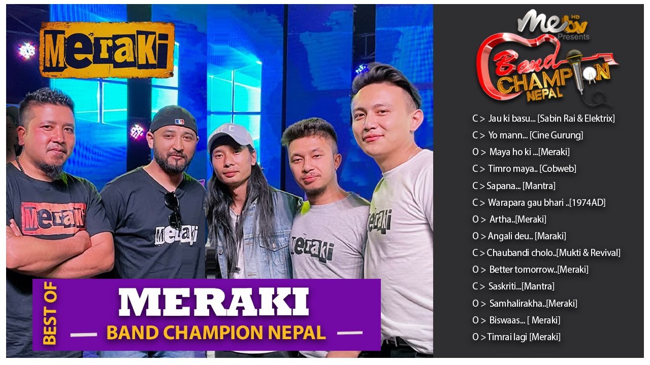 The best of || MERAKI || BAND CHAMPION NEPAL JOURNEY_SEASON 1