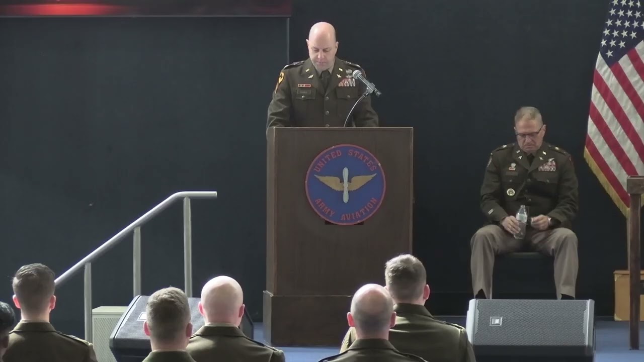 U.S. Army Flight School Class 26-009 Graduation