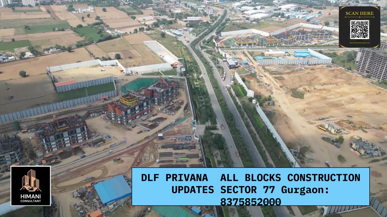DLF PRIVANA  ALL BLOCKS CONSTRUCTION UPDATES SECTOR 77 Gurgaon: 8375852000