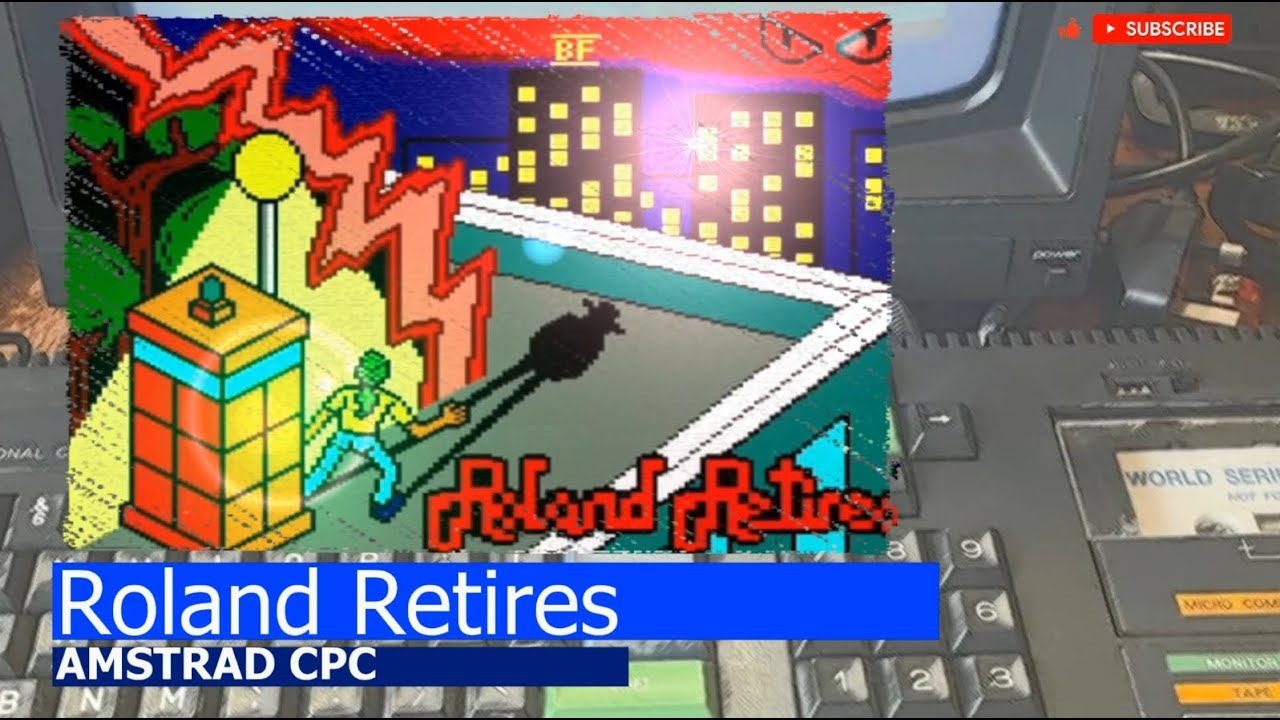 Amstrad CPC -=Roland Retires=-